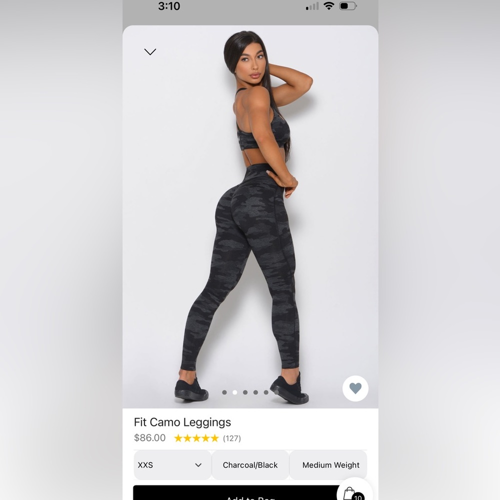 Sports bombshell leggings
